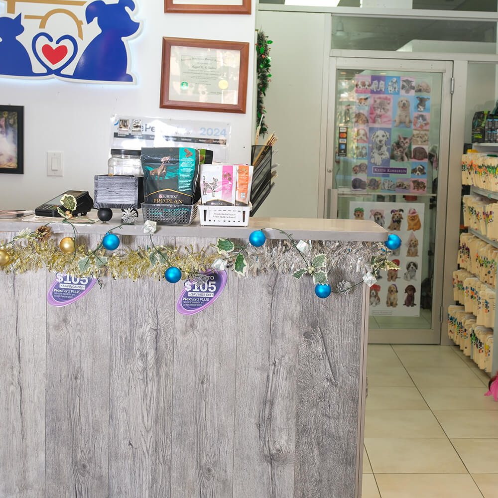 Interior of Skillman Animal Clinic